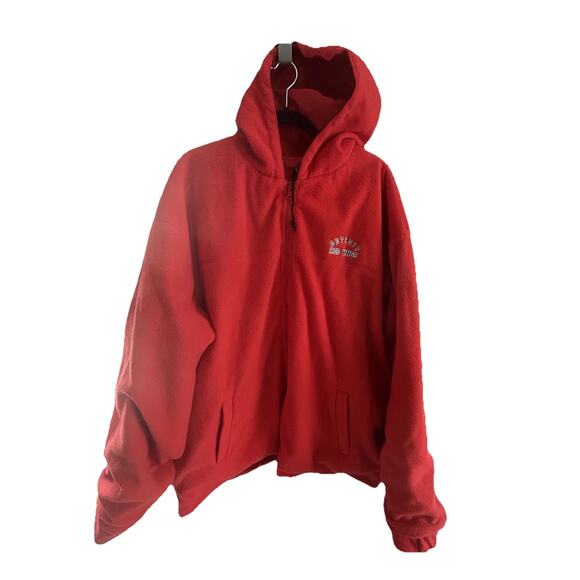 Vintage Detroit Red Wings 2XL Reversible G-III NHL Winter Jacket Coat Hood XXL - Picture 3 of 16